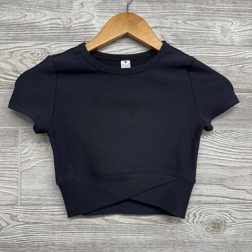 Cross Panel Ribbed Active Shirt 10