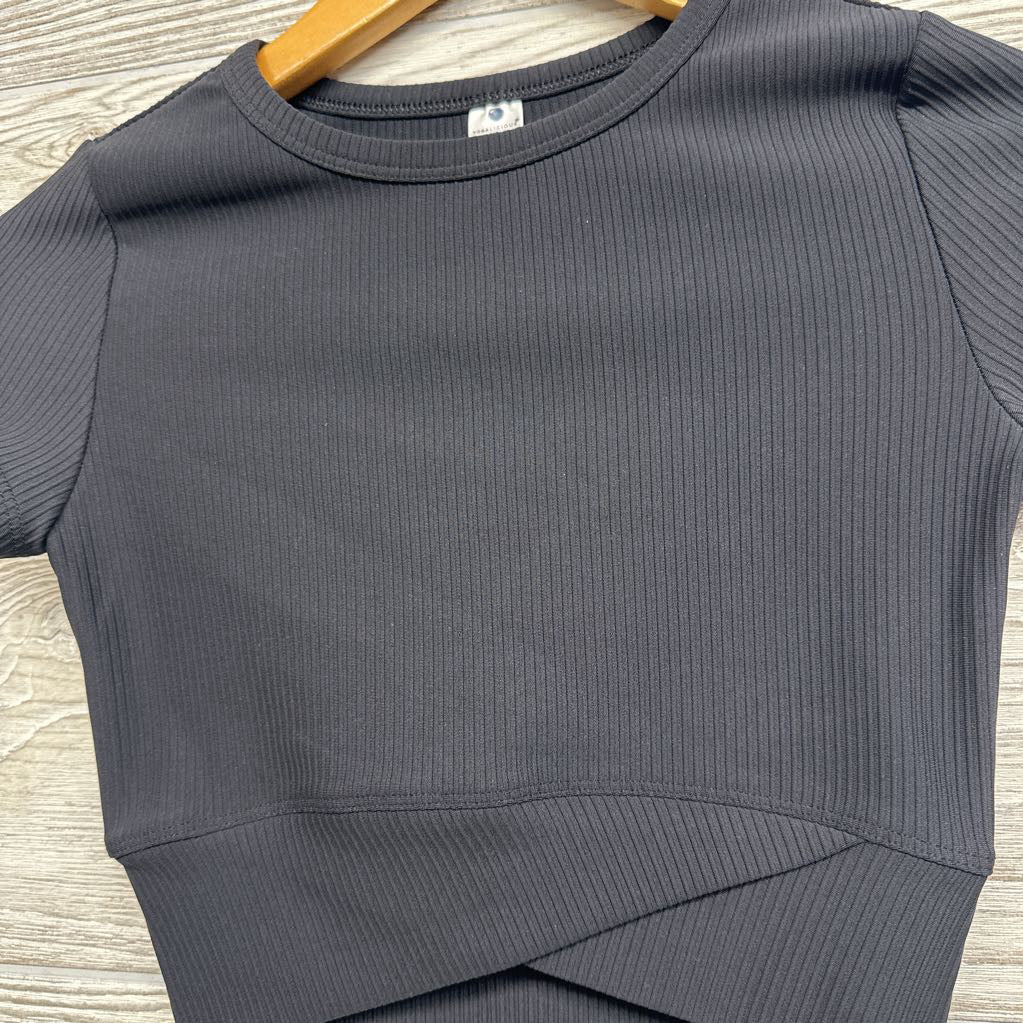 Cross Panel Ribbed Active Shirt 10