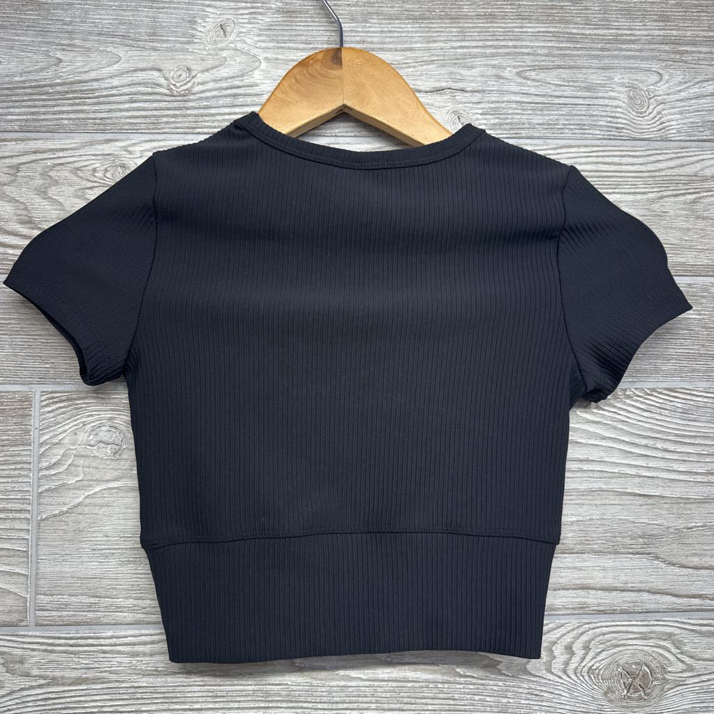 Cross Panel Ribbed Active Shirt 10