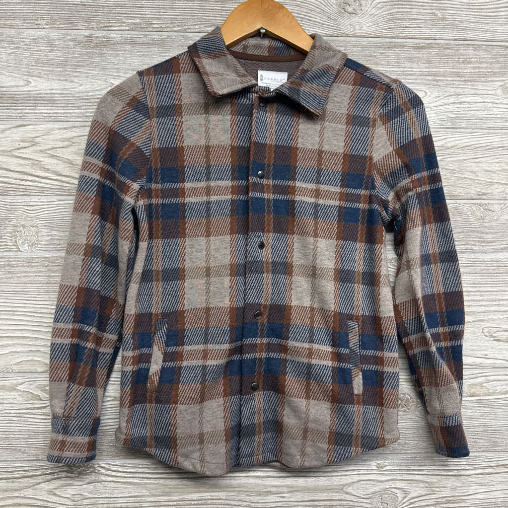 Plaid Button Up Shacket 8