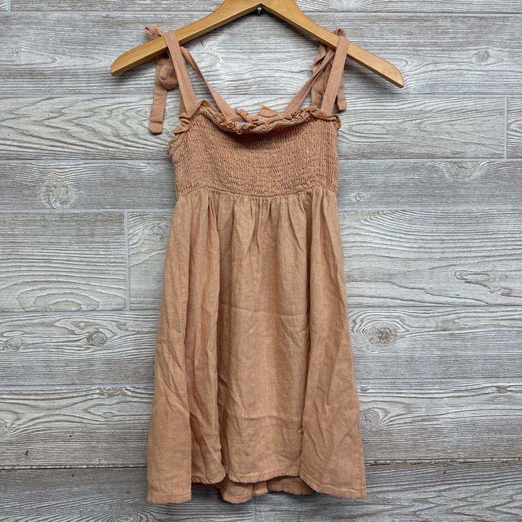 Smocked Tank Button Up Dress 6