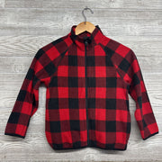 Full Zip Fleece Jacket Buffalo Plaid 8