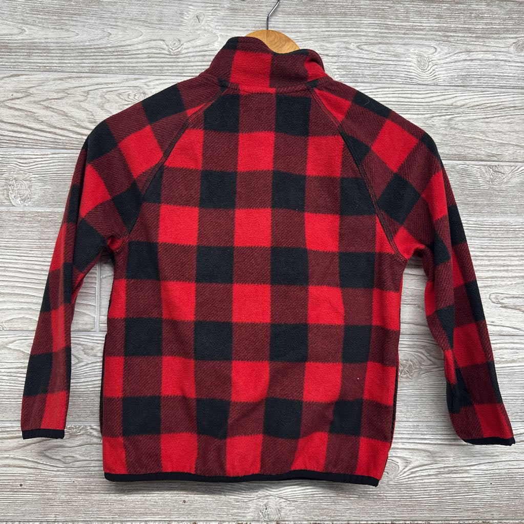 Full Zip Fleece Jacket Buffalo Plaid 8