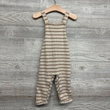 Harem Cuffed Overalls Stripes 12M