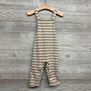 Harem Cuffed Overalls Stripes 12M