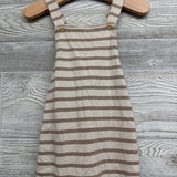 Harem Cuffed Overalls Stripes 12M