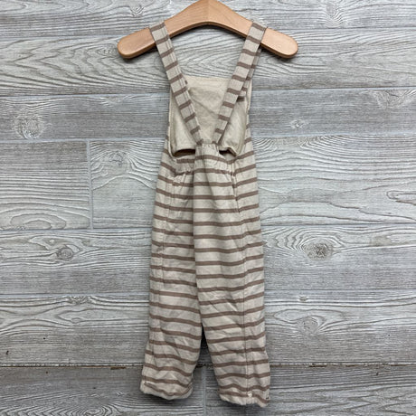 Harem Cuffed Overalls Stripes 12M