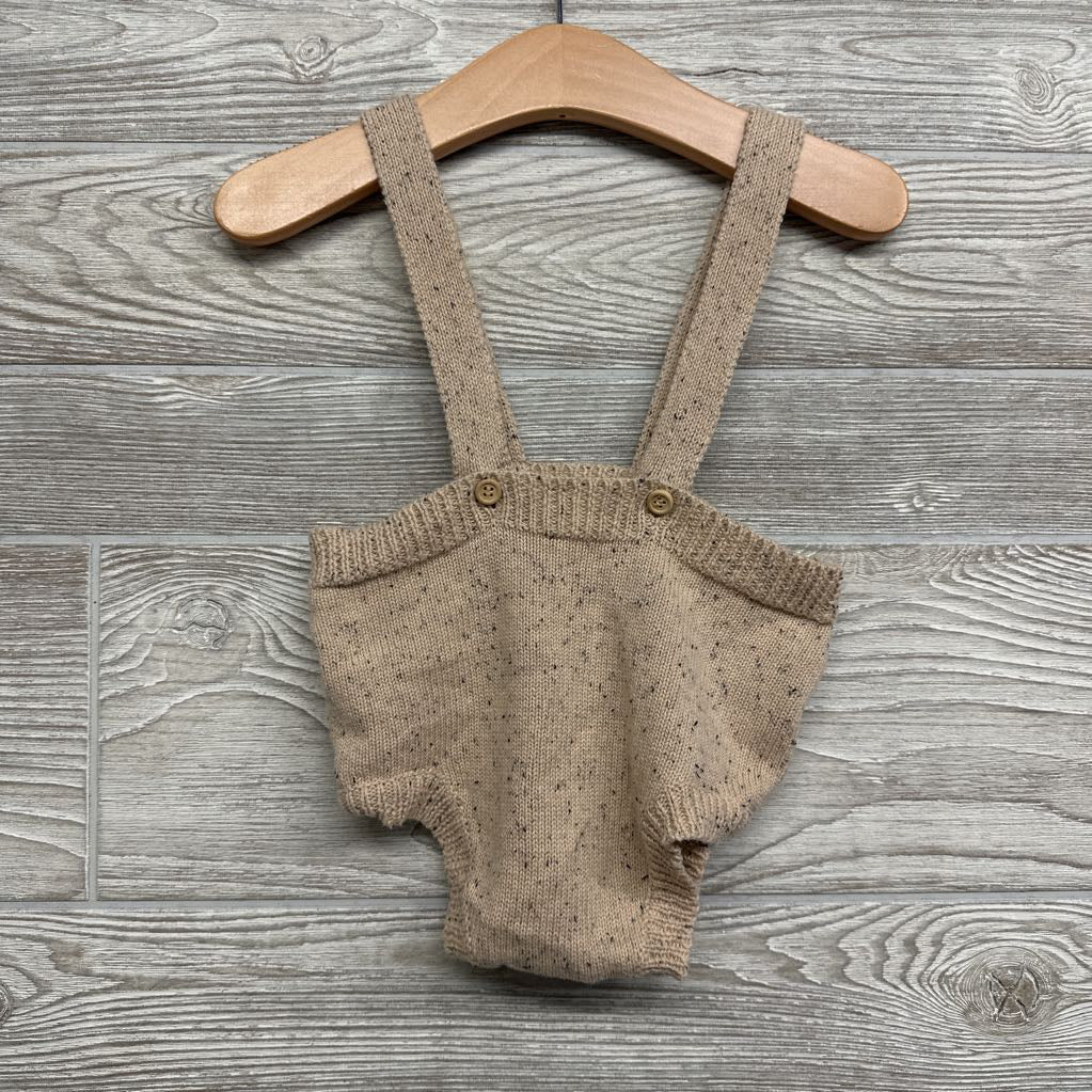 Speckle Knit Suspender Bloomers 12-18M
