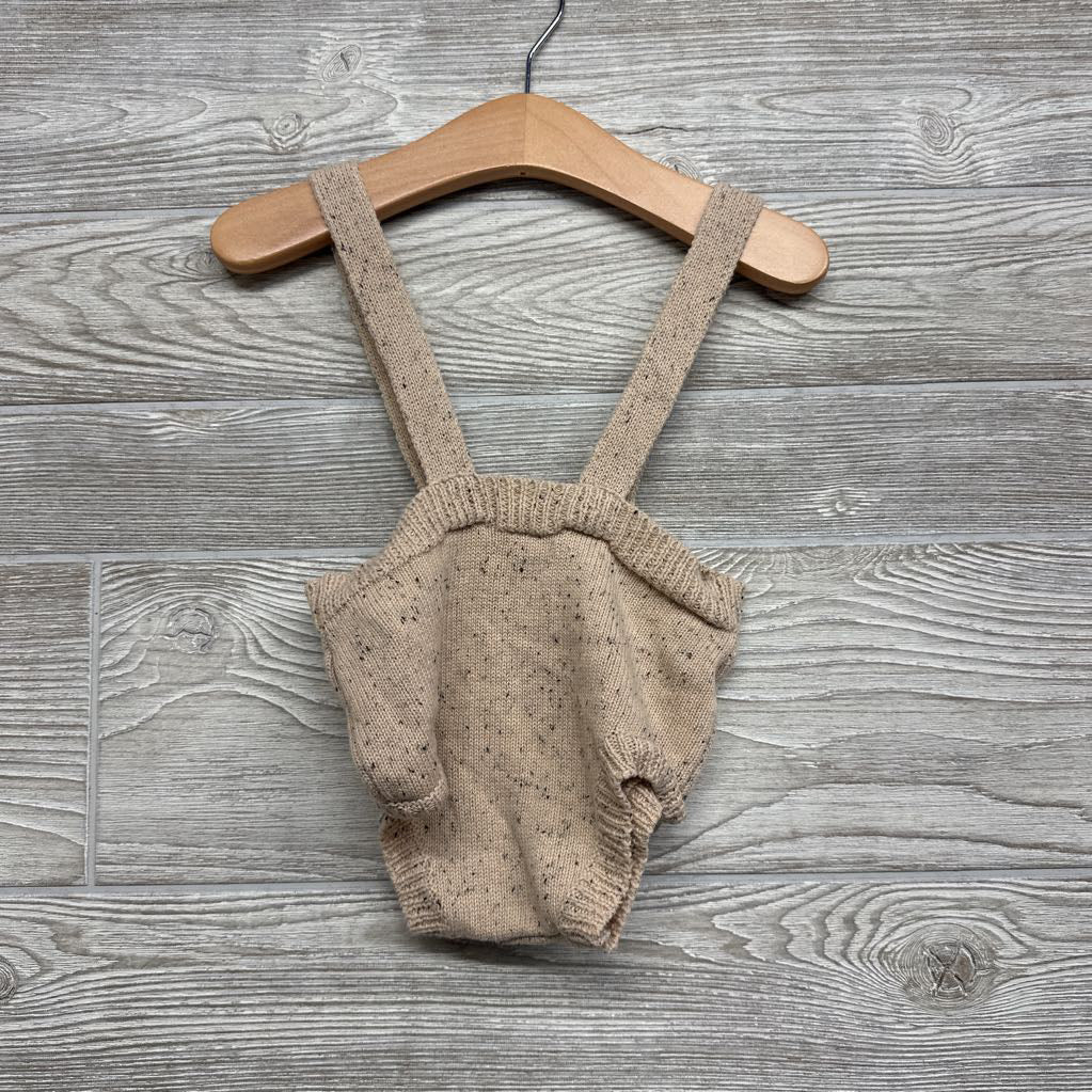 Speckle Knit Suspender Bloomers 12-18M