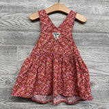 Cord Skirtall Flowers 2T