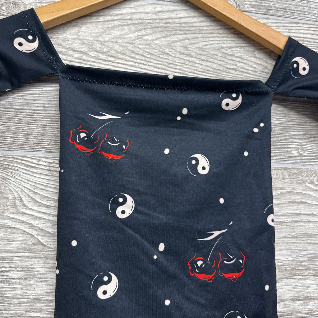 LS Off Shoulder Shirt Yin Yang Cherries 3T