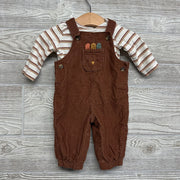 LS Shirt Stripes & Cord Overalls Turkey 3M