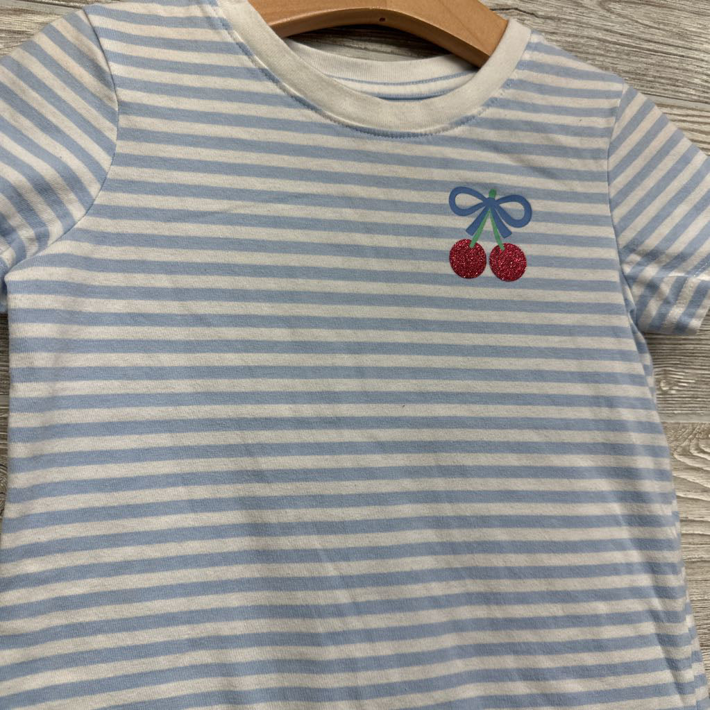 Shirt Stripes Cherries 5T