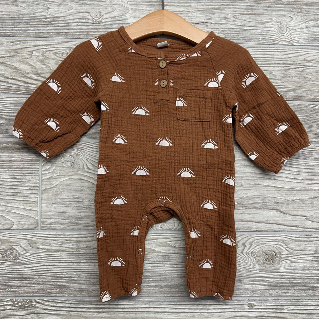 LS Gauze Outfit Suns 9-12M