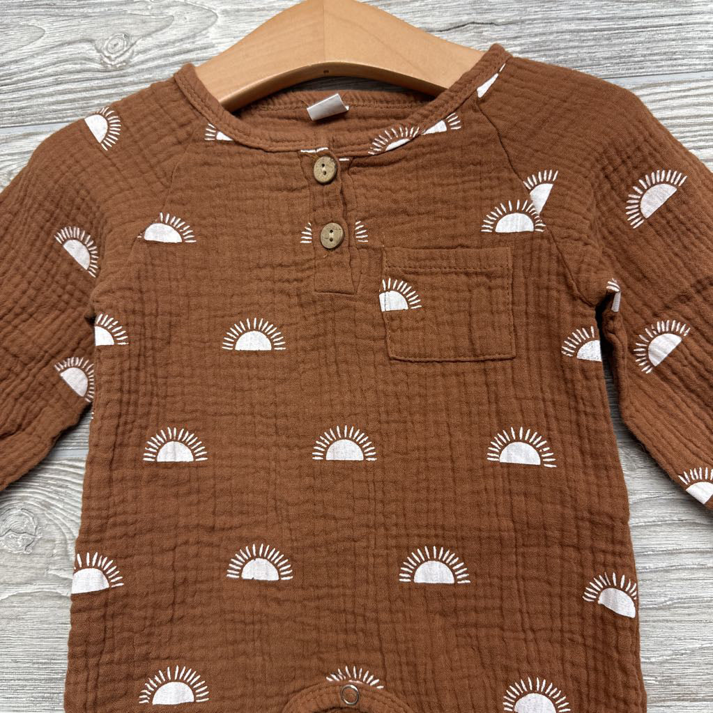 LS Gauze Outfit Suns 9-12M