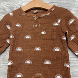 LS Gauze Outfit Suns 9-12M
