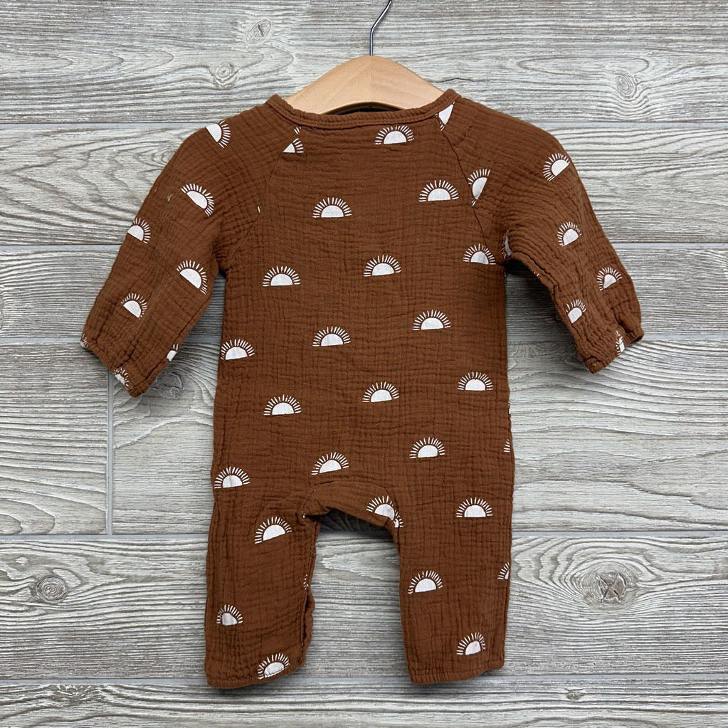 LS Gauze Outfit Suns 9-12M