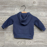 LS Waffle Knit Henley Shirt W/ Hood 3M