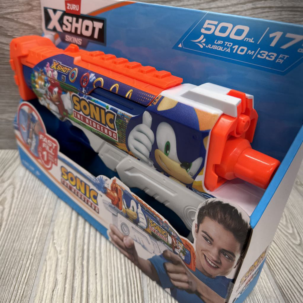 NEW X Short Skins Sonic The Hedgehog Print