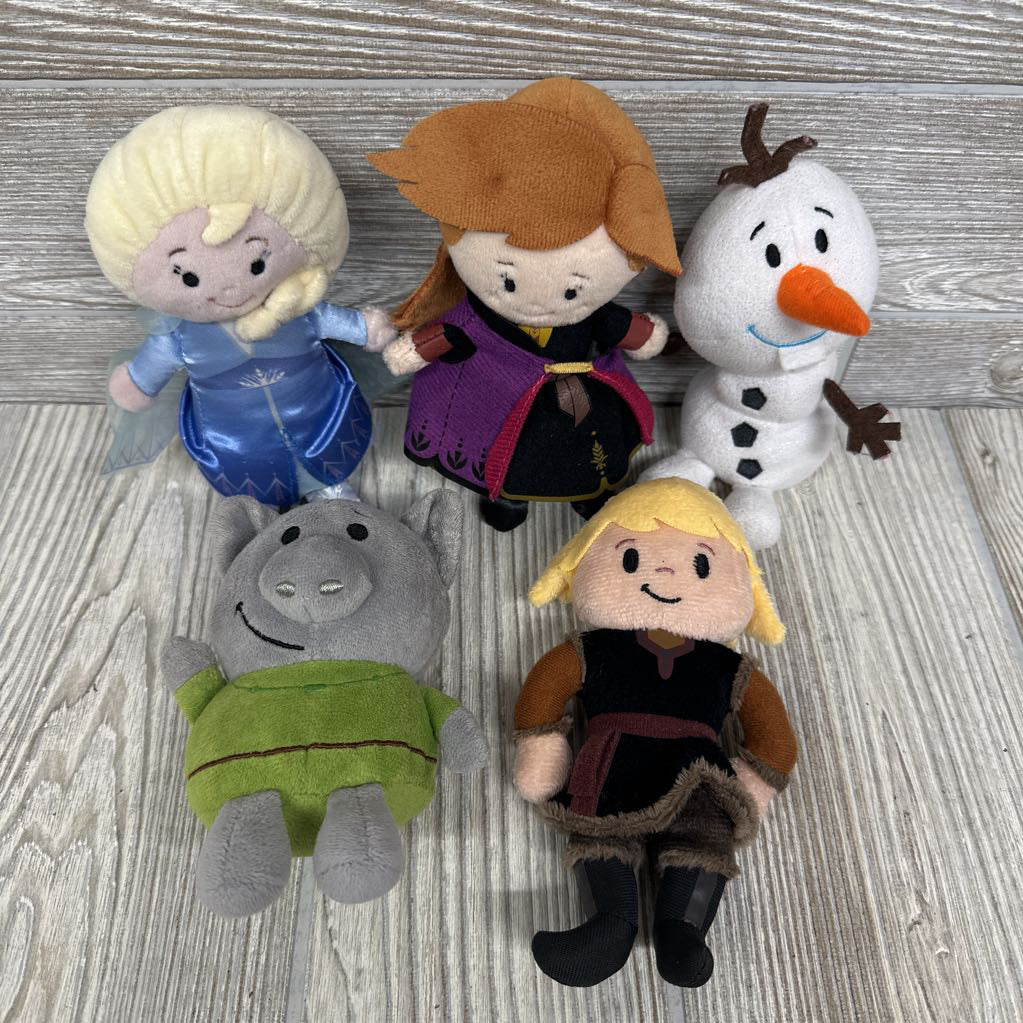 5 Pk Beanie Plush Characters