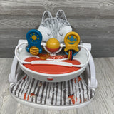 Peekaboo Fox Sit Me Up Floor Seat W/ Tray & Toy
