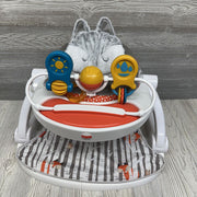 Peekaboo Fox Sit Me Up Floor Seat W/ Tray & Toy