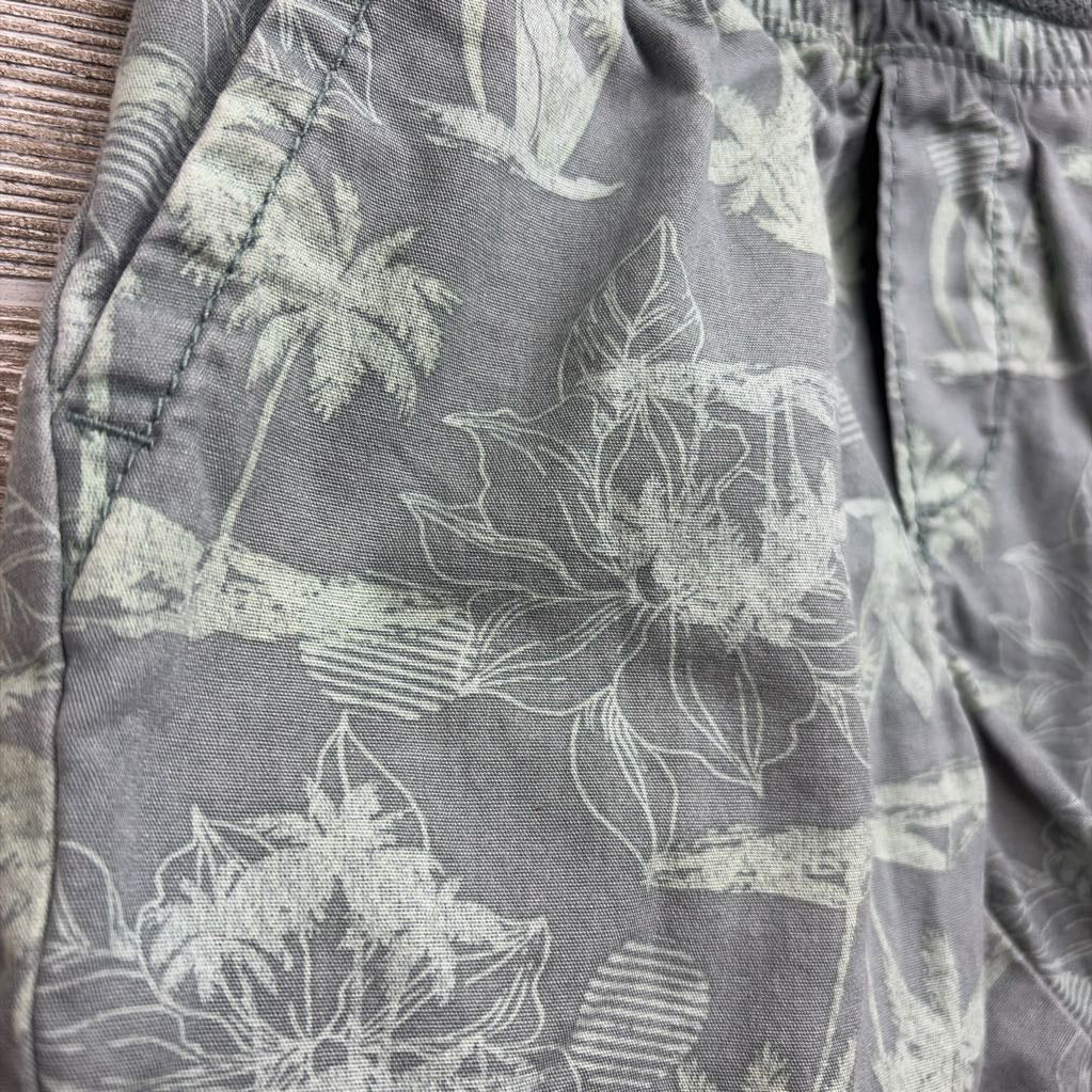 Pull On Drawstring Shorts Palm Trees 3T