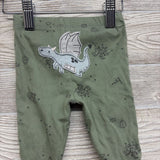 LS Bodysuit Tiny Legend & Pants Knights Shields 6M