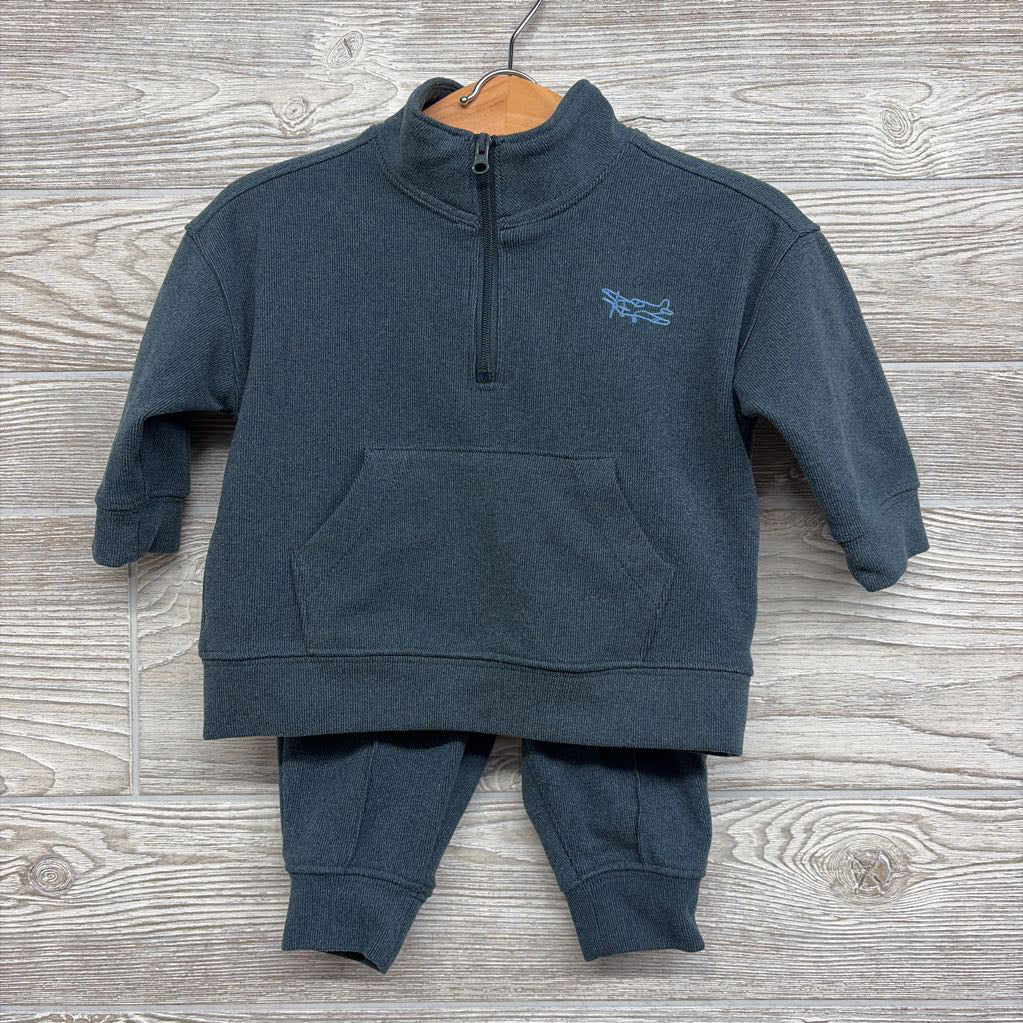 1/4 Zip Pullover & Pants 6M
