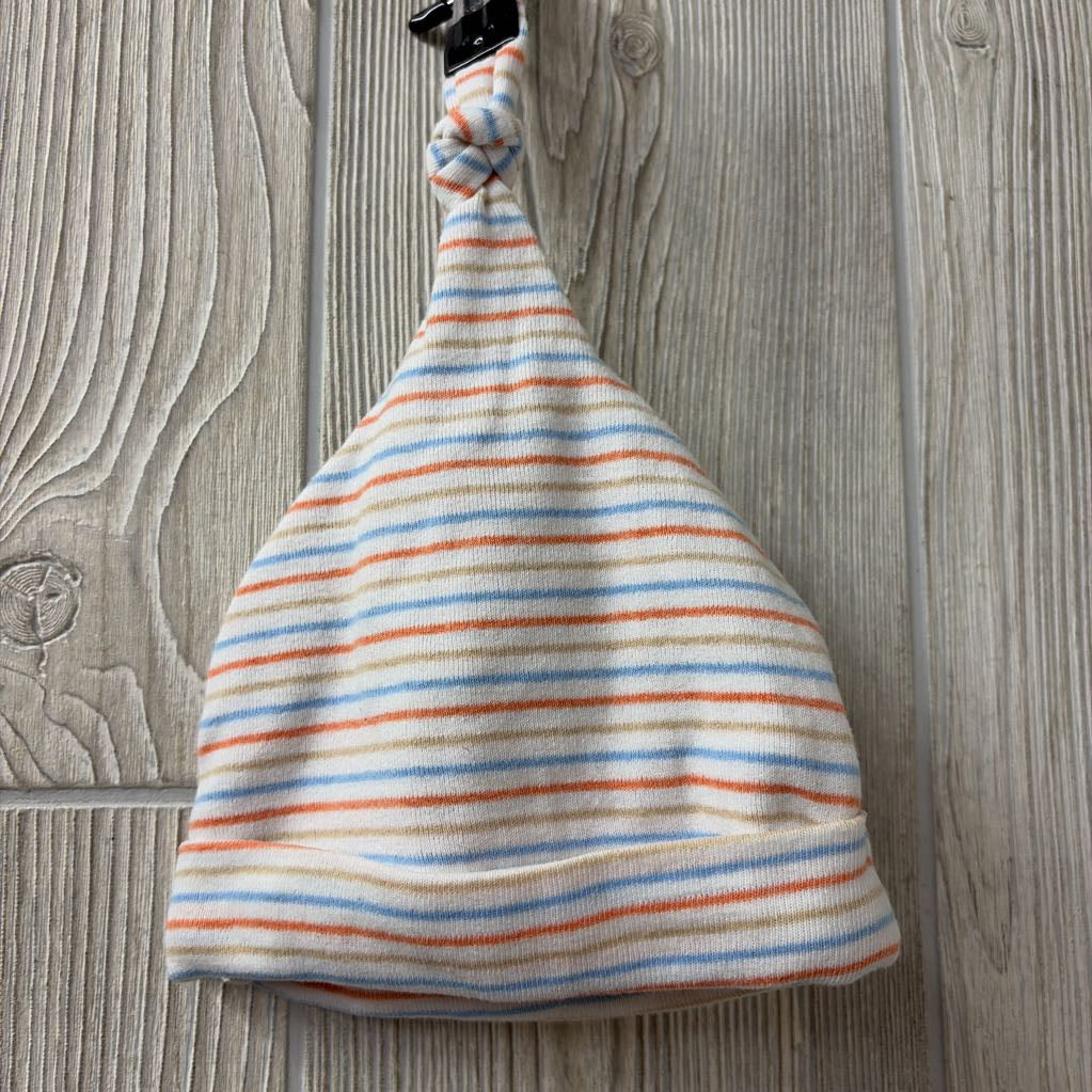 LS Side Snap Shirt & Pants W/ Hat Stripes Lion 0-3M