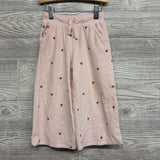Velour Crewneck & Wide Leg Pants Hearts 3T