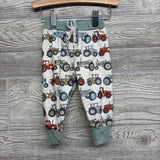 LS Bodysuit New To The Farm & Pants Tractors W/ Hat 3-6M