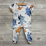 2 Pc PJs Music Notes 2T