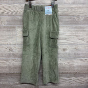 NEW Ribbed Wide Leg Cargo Pants 4-5
