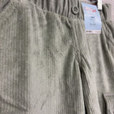 NEW Ribbed Wide Leg Cargo Pants 4-5