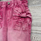 Wide Leg Jeans Bow Pockets 5