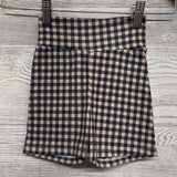 Handmade Ribbed Bike Shorts Gingham 4