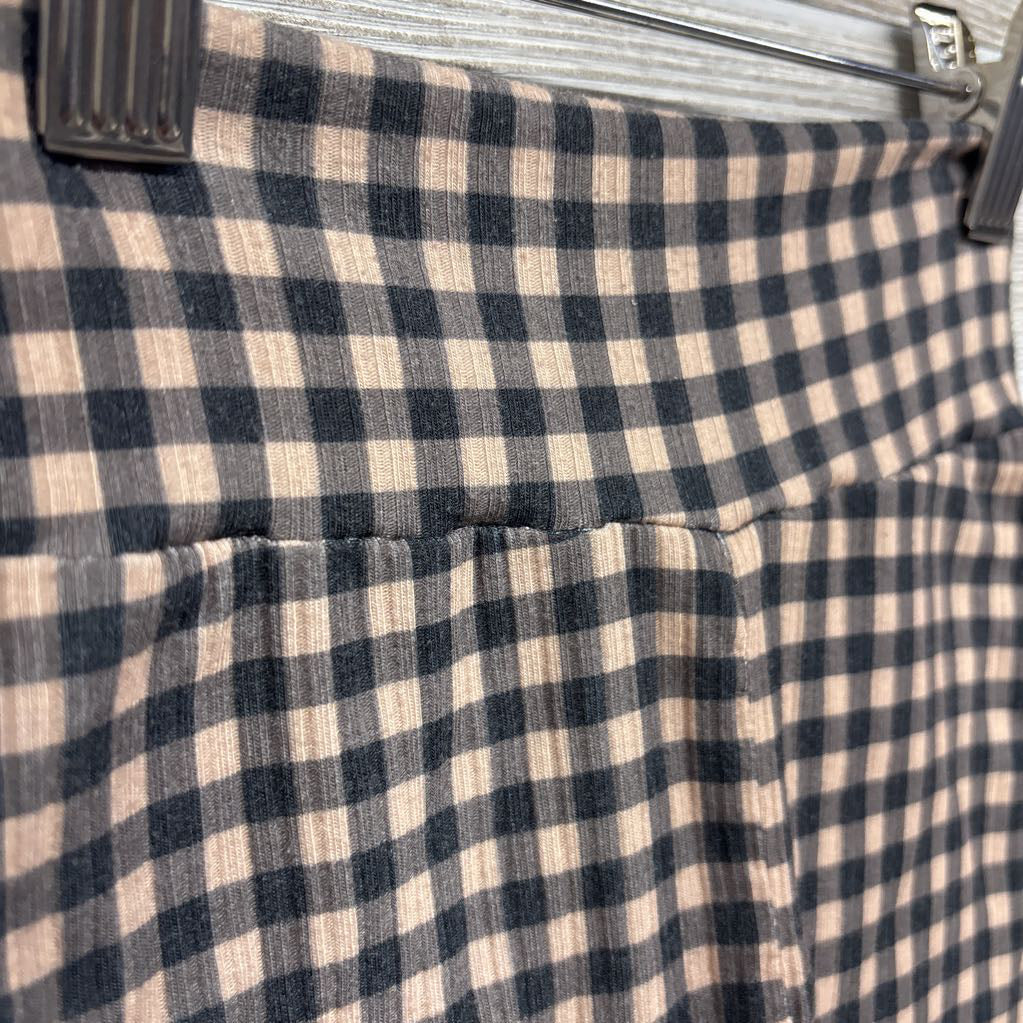Handmade Ribbed Bike Shorts Gingham 4