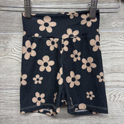 Handmade Ribbed Bike Shorts Flowers 4