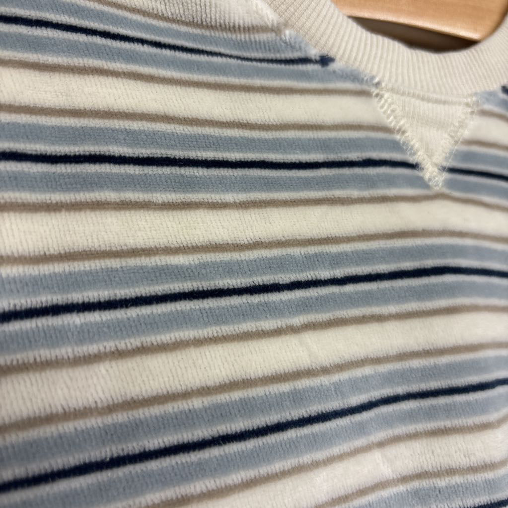 Velour Crewneck & Joggers Stripes 9M