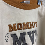 Crewneck Mommy's MVP & Jogger Sweatpants Footballs 0-3M