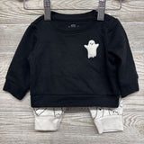Crewneck Ghost & French Terry Joggers 0-3M