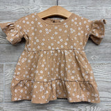Tiered Dress & Bubble Shorts Flowers 6-12M