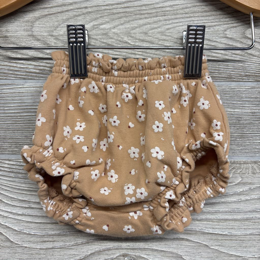 Tiered Dress & Bubble Shorts Flowers 6-12M