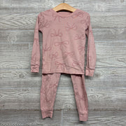 2 Pc LS PJs Bows 5T