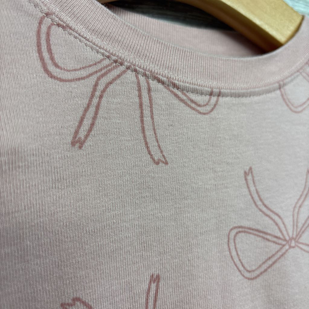 2 Pc LS PJs Bows 5T