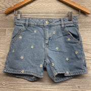 Denim Shorts Embroidered Flowers 10