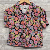2 Pc LS Plush PJs Flowers 10-12
