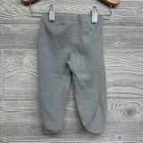 Waffle Knit Footed Pants & Hat Swoosh 3M