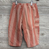 Wide Leg Pants Stripes Side Pockets 2T